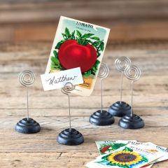 Cast Iron Place Card Holder