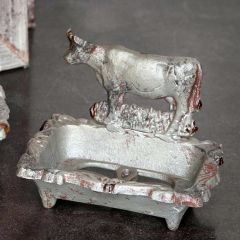 Cast Iron Soap Dish, Cow