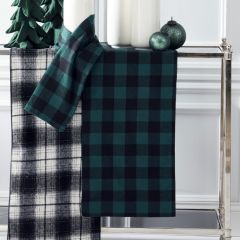Casual Check Christmas Table Runner