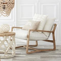 Casual Comfort Cushioned Accent Chair