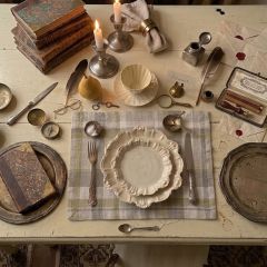 Casual Farmhouse Classic Plaid Placemat Set of 4