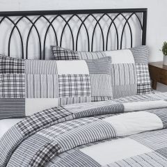 Casual Farmhouse Patchwork King Sham Set of 2