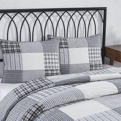 Casual Farmhouse Patchwork Standard Sham Set of 2