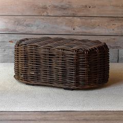 Casual Farmhouse Rattan Coffee Table
