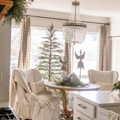 Casual Plaid Curtain Panel 50x84