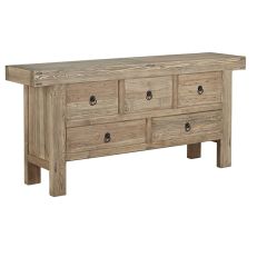 Reclaimed Pine Five Drawer Buffet