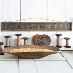 Hanging Farmers Market Sign