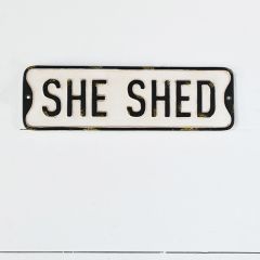 She Shed Wall Sign