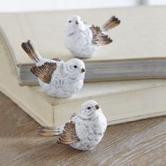 Countryside Bird Figurines Set of 3
