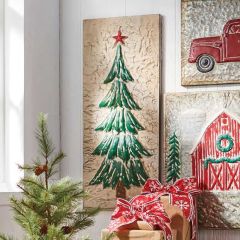 Christmas Tree Wall Plaque
