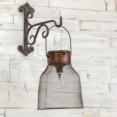 Hanging Farmhouse Solar Lantern