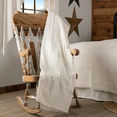 Farmhouse Star Throw Blanket