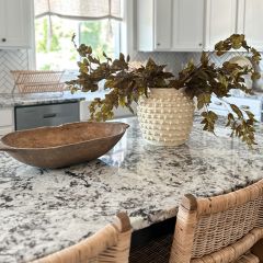 Cement Planter Vase With Textured Knots