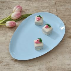 Ceramic Egg Shaped Plate