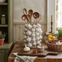 Ceramic Garlic Crock Vase