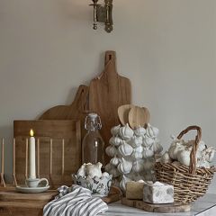 Ceramic Garlic Crock Vase