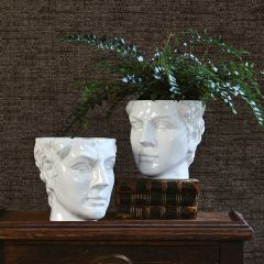 Ceramic Juno Head Planter