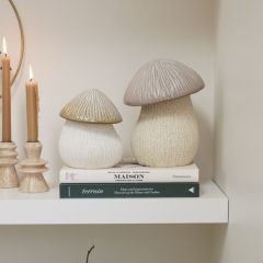 Ceramic Mushroom Canister One Of Each