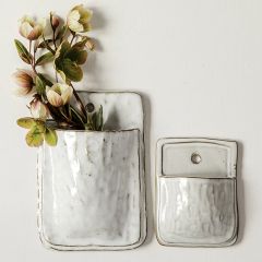 Ceramic Wallscape Planter Set of 2 Small
