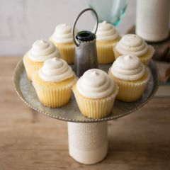 Zinc Serving Bottle Topper