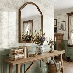 Chateau Cottage Wood Framed Wall Mirror