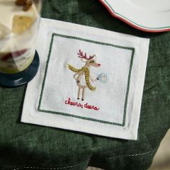 Cheers Deers Cocktail Napkin