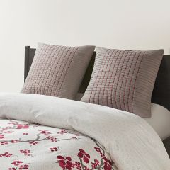 Cherry Blossoms Pleated Euro Sham