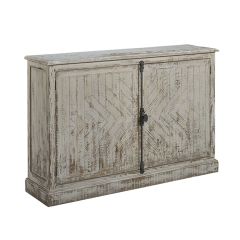 Chevron Design Storage Cabinet