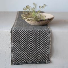 Chevron Pattern Farmhouse Table Runner