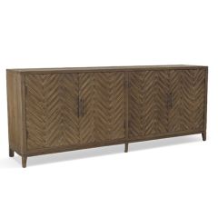 Chevron Patterned Sideboard