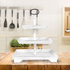 Chic Accents 3 Tier Display Tray