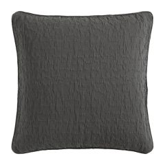 Chic Charcoal Euro Sham