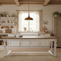 Chic Cottage Farmhouse Dining Table