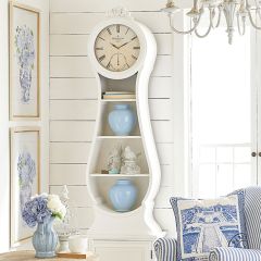 Chic Cottage Floor Clock