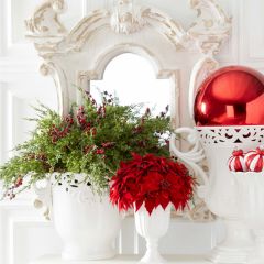 Chic Distressed Accent Mirror