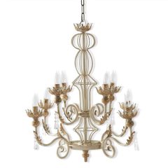 Chic Elegance 8 Arm Chandelier