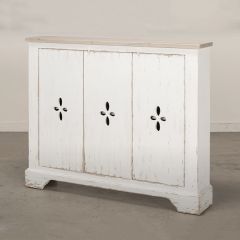 Chic Farmhouse Reclaimed Wood Sideboard Cabinet