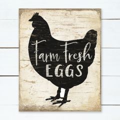 Chicken Silhouette Wall Art