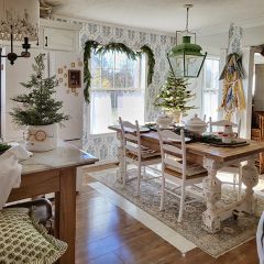 Chippy Farmhouse Rectangle Dining Table
