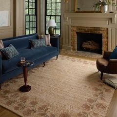 Chris Loves Julia + Loloi Rue Collection Sage/Blush Area Rug
