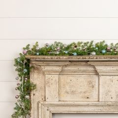 Christmas Charm 1.5 Inch Ball Garland