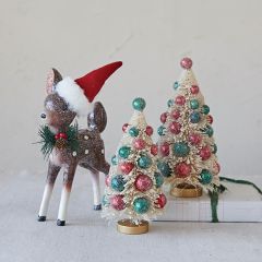 Christmas Fawn Figurine