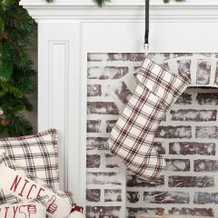 Christmas Plaid Stocking Set of 2