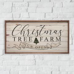 Christmas Tree Farm Wall Sign