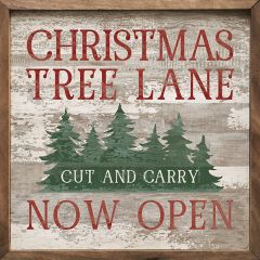 Christmas Tree Lane Wall Art