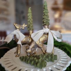 Christmas Tree Taper Candle