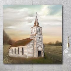 Church Countryside Wall Art