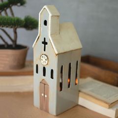 Church Shaped Ceramic Night Light