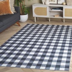 Classic Check Farmhouse Area Rug