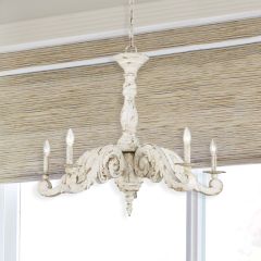 Classic Cottage Candle Style Chandelier